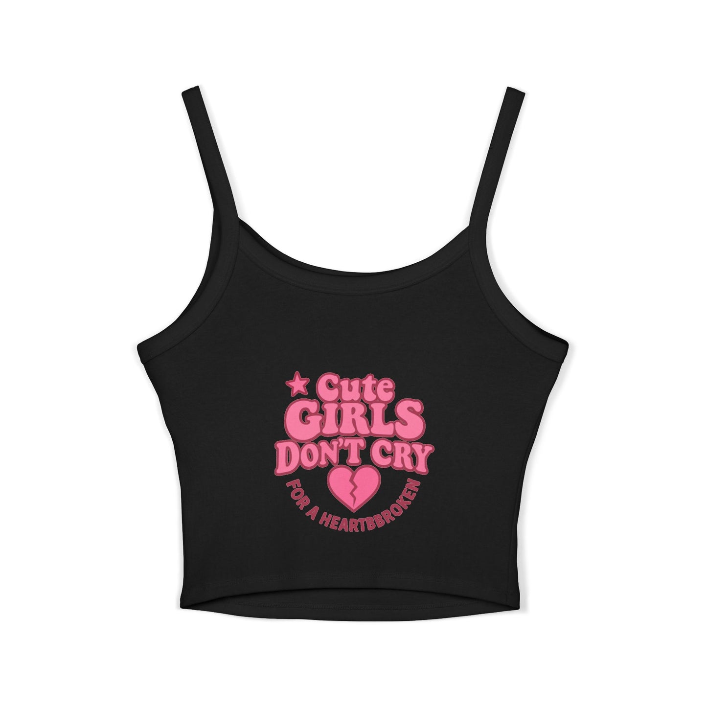 NaLu: Heart on the Line |Spaghetti Strap Tank Top