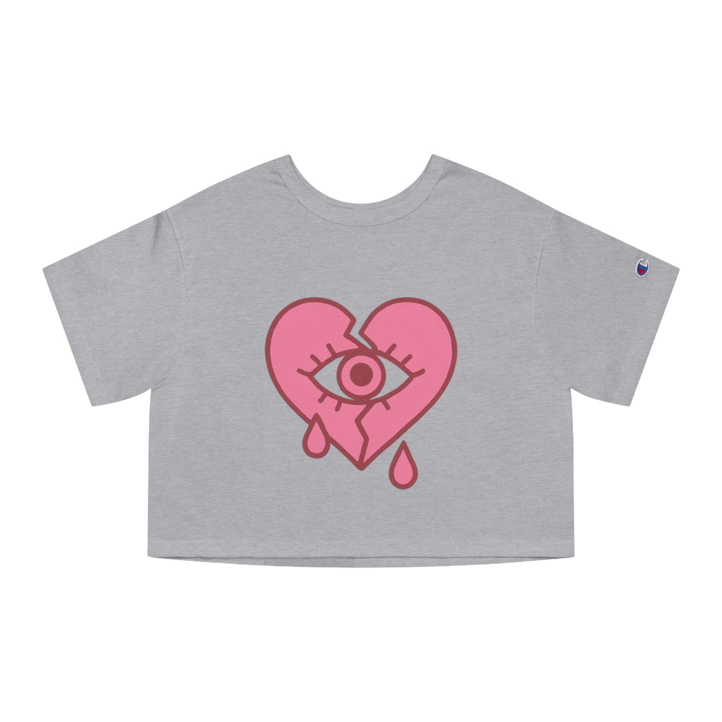 NaLu: Heart on the Line |Cropped T-Shirt