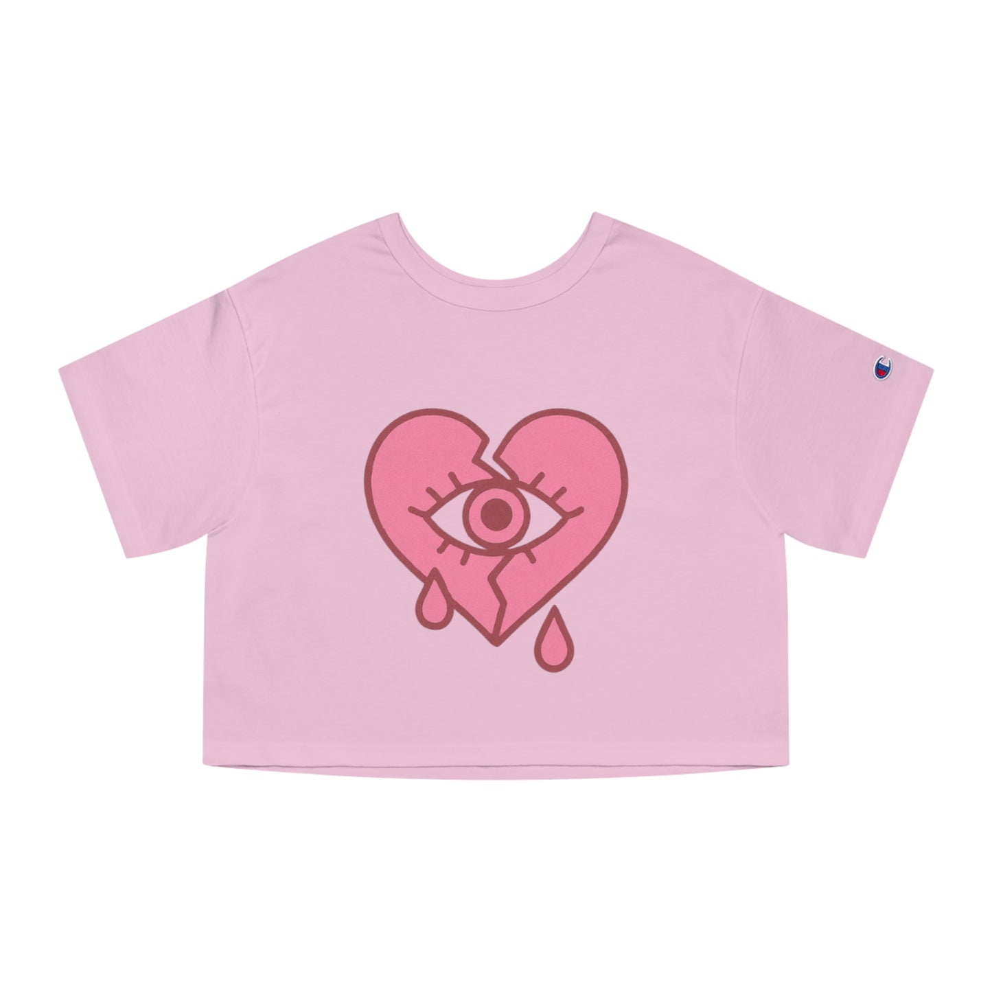 NaLu: Heart on the Line |Cropped T-Shirt