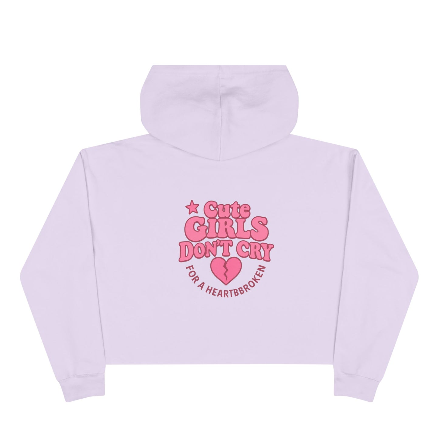 NaLu: Heart on the Line. |Cute Girls Crop Hoodie