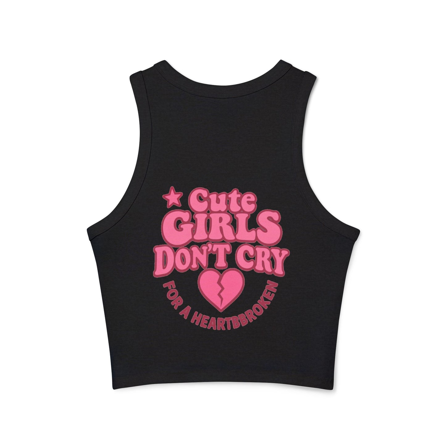 NaLu: Heart on the Line |Micro Rib Racer Tank Top