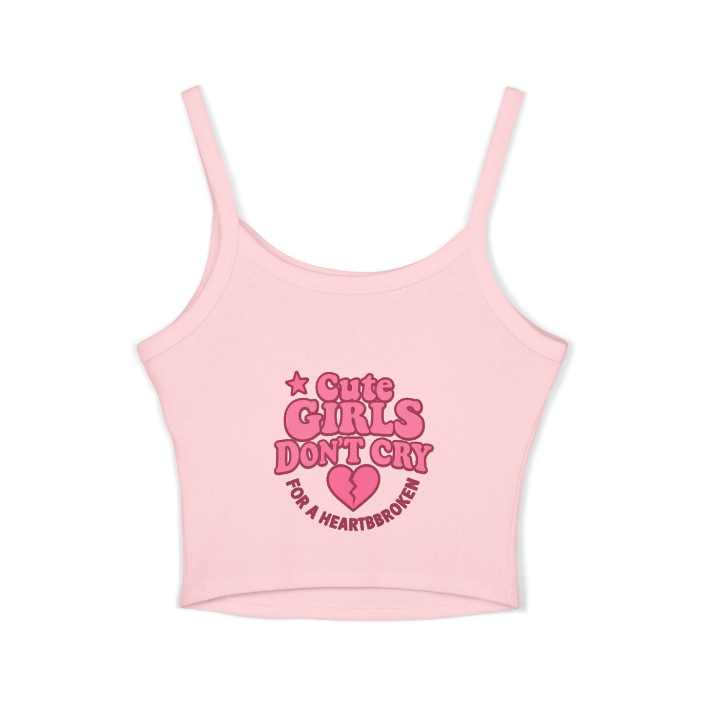 NaLu: Heart on the Line |Spaghetti Strap Tank Top