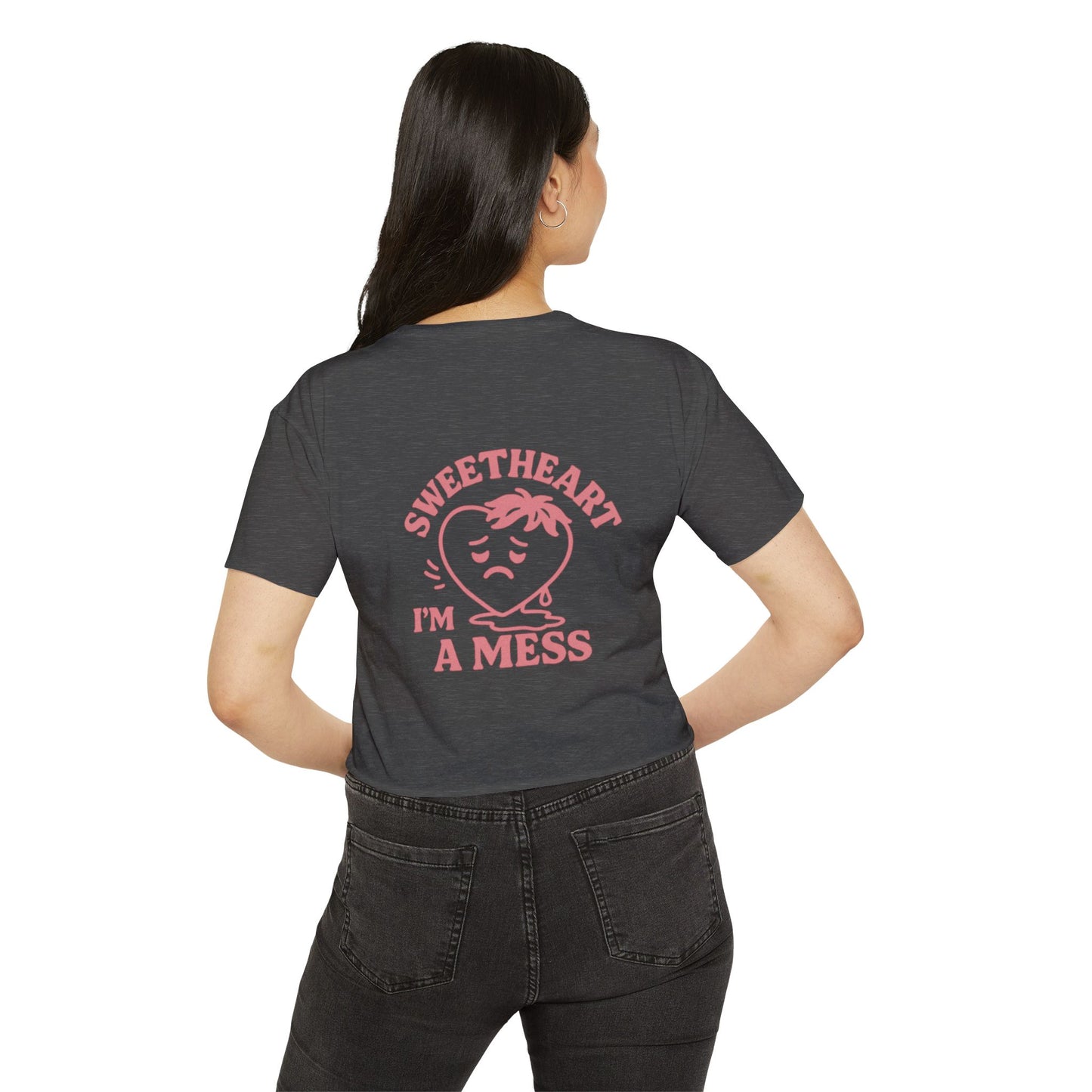 NaLu Be a Mess  |Women's Festival Crop Top