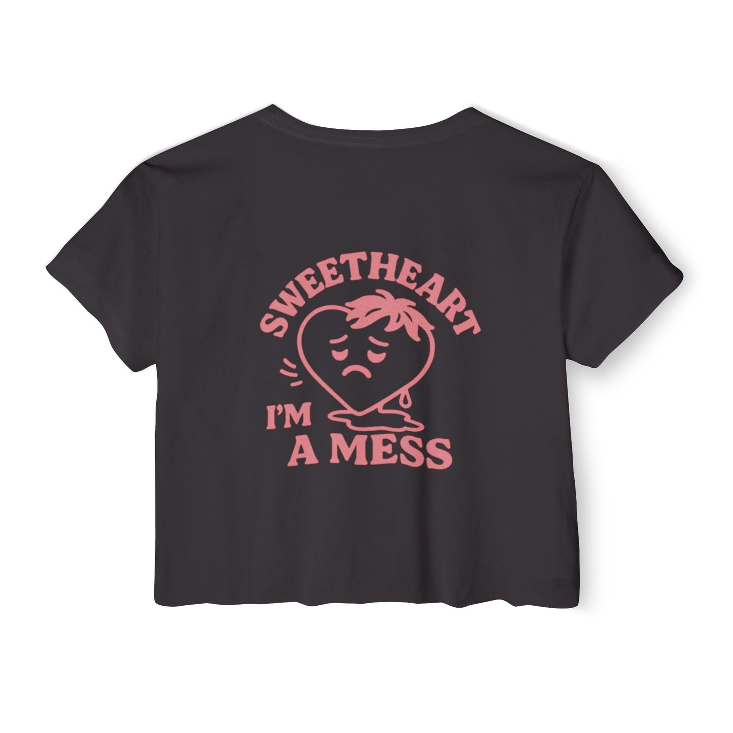 NaLu Be a Mess  |Women's Festival Crop Top