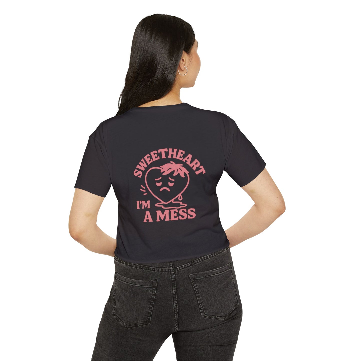 NaLu Be a Mess  |Women's Festival Crop Top