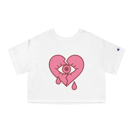 NaLu: Heart on the Line   |Cropped T-Shirt