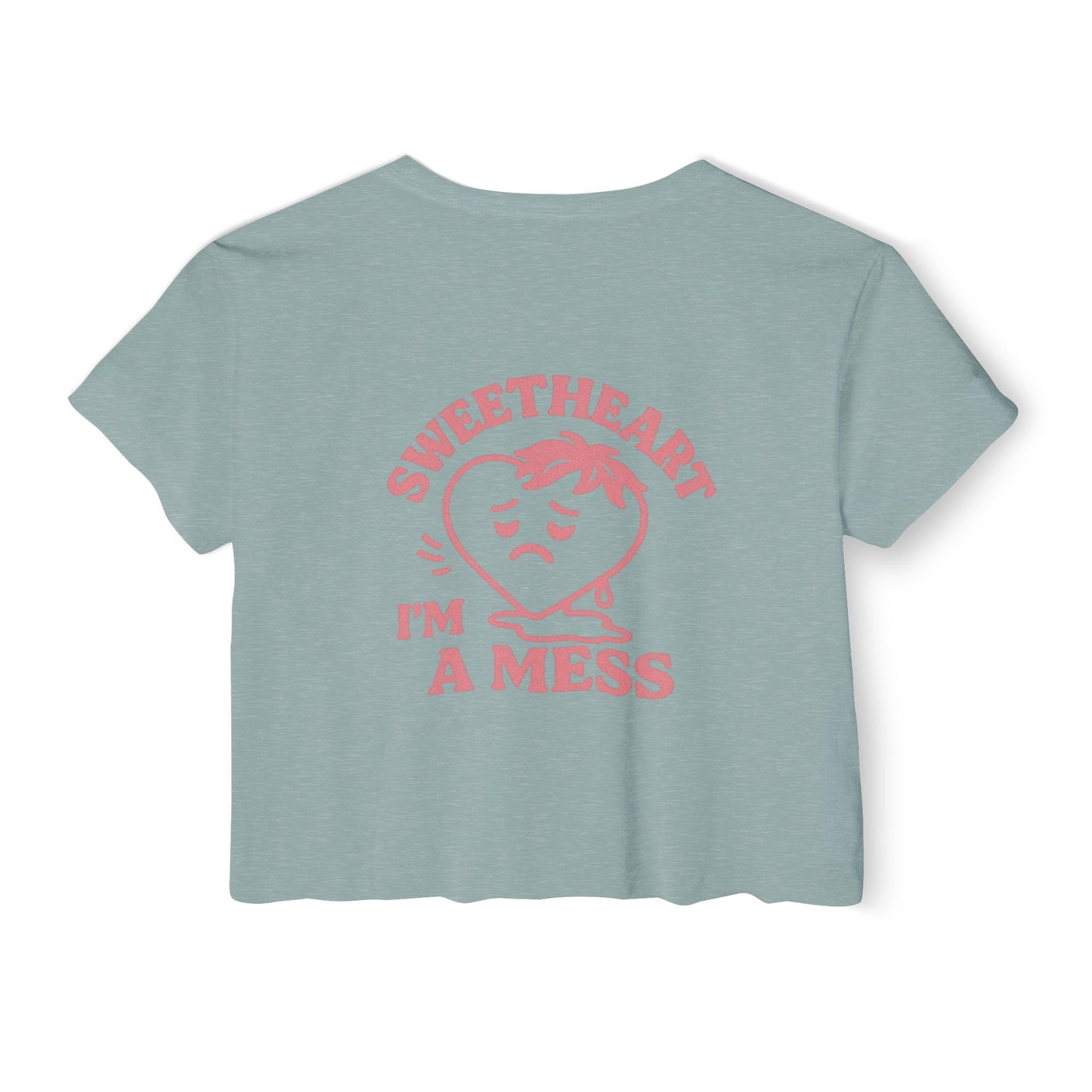 NaLu Be a Mess  |Women's Festival Crop Top