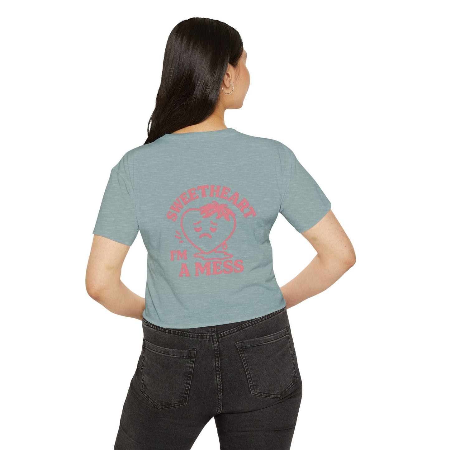 NaLu Be a Mess  |Women's Festival Crop Top